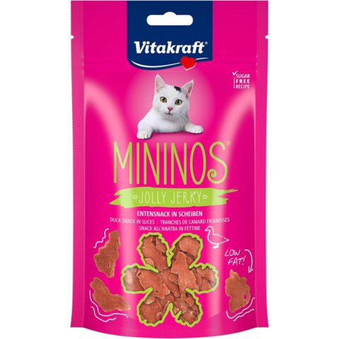 Vitakraft Mininos Entensnack in Scheiben 4x40g