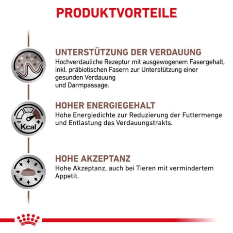 ROYAL CANIN® Veterinary GASTROINTESTINAL Trockenfutter für Katzen 4kg