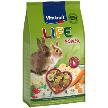 Vitakraft LIFE Power Zwergkaninchen 600g