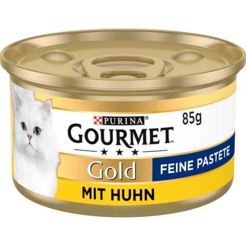 GOURMET Gold Feine Pastete mit Huhn 48x85g