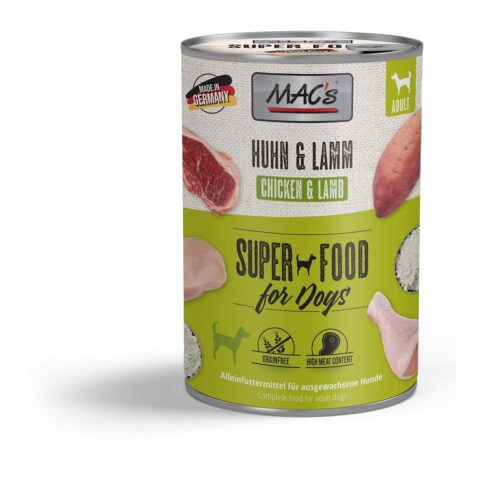 MAC’s DOG Huhn & Lamm 6x400g