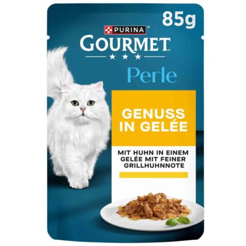 GOURMET Perle Genuss in Gelee mit Huhn 26x85g