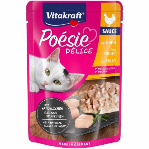 Vitakraft Poésie Délice & Hühnerfilet 23x85g