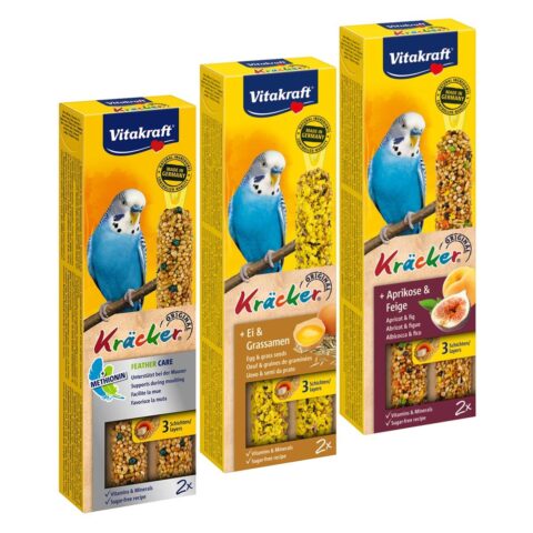 Vitakraft Kräcker Mixpaket Wellensittich 3×2 Stück