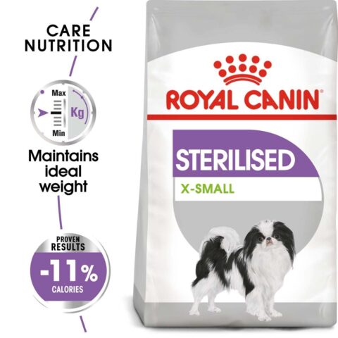 ROYAL CANIN STERILISED X-SMALL Trockenfutter für kastrierte sehr kleine Hunde 1,5kg