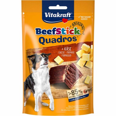 Vitakraft Hundesnack Beef-Stick Quadros Käse 3er Pack