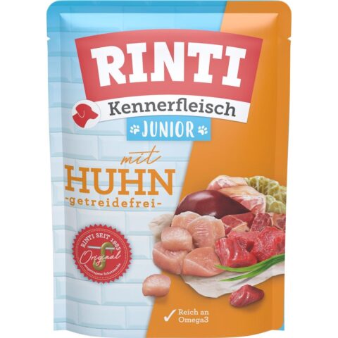 Rinti Kennerfleisch Junior Huhn 10×400 g