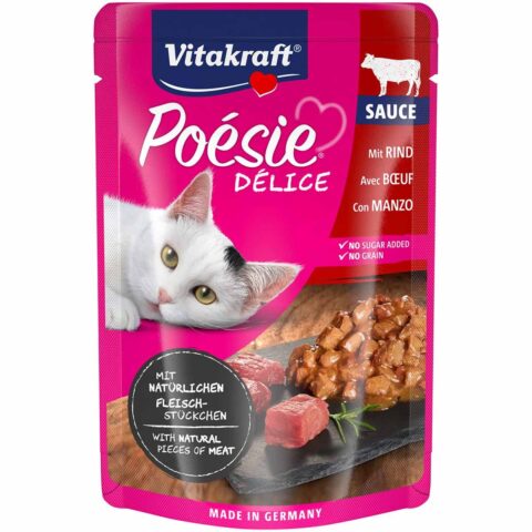 Vitakraft Poésie Délice & Rindfleisch 23x85g
