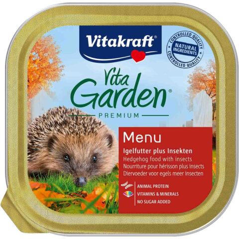 Vitakraft Vita Garden Nassfutter für Igel Menü 8x100g