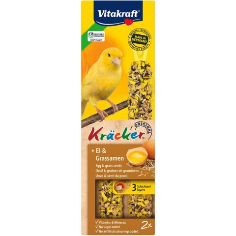 Vitakraft Kräcker mit Ei und Grassamen Kanarien 5×2 Stück