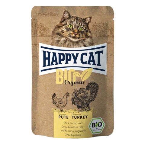 Happy Cat Bio Pouch Huhn & Pute 24×85 g