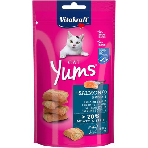 Vitakraft Katzensnack Cat Yums Lachs 9x40g