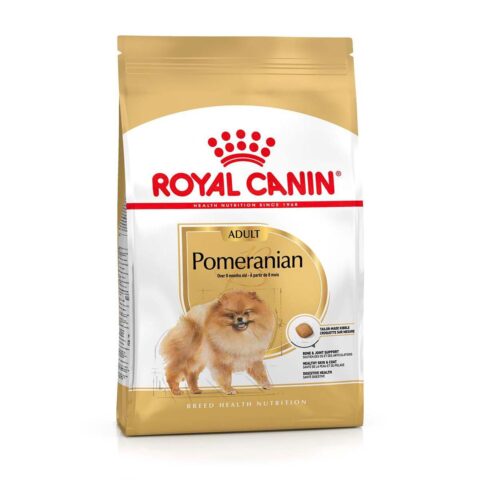 ROYAL CANIN POMERANIAN ADULT Trockennahrung für ausgewachsene Zwergspitze (>8 Monate) 1,5kg