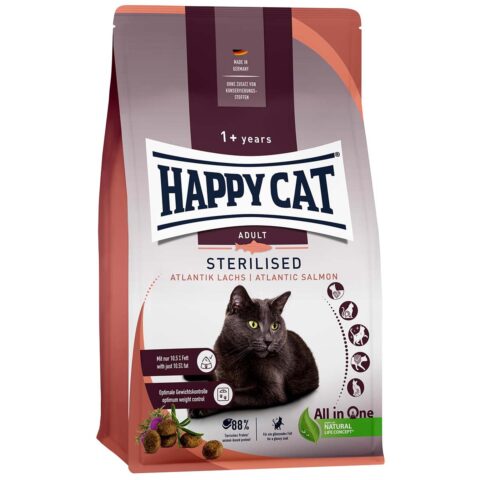 Happy Cat Sterilised Adult Atlantik Lachs 1,3kg