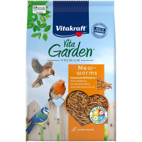 VitaGarden Mehlwürmer für Wildvögel 2x200g