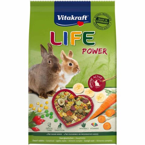 Vitakraft LIFE Power Zwergkaninchen 1,8kg