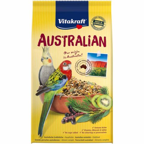 Vitakraft Australian Haupfutter für Australische Großsittiche 750g