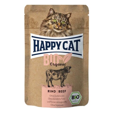 Happy Cat Bio Pouch Rind 24×85 g