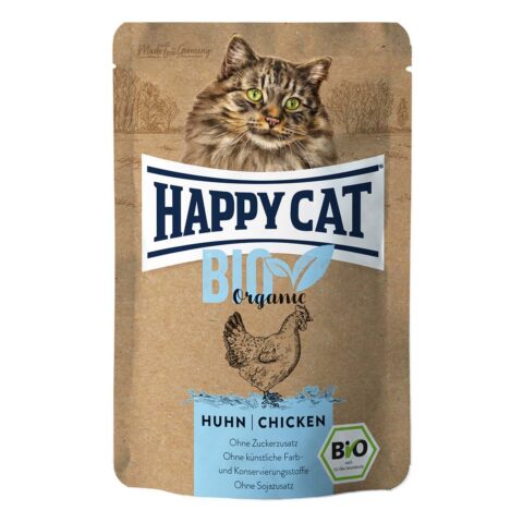 Happy Cat Bio Pouch Huhn 12×85 g