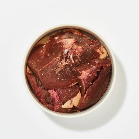 Rinderherz-Klumpen (2kg) | haustierkost.de | Herzmuskelfleisch vom Rind | Proteinreich & gut verträglich | Für BARF & Frischfütterung