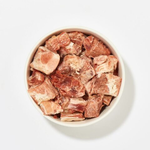 Ziegenfleisch gewürfelt (500g) | haustierkost.de | Mageres Muskelfleisch | Für Hunde & Katzen | Geeignet für sensible & allergische Tiere