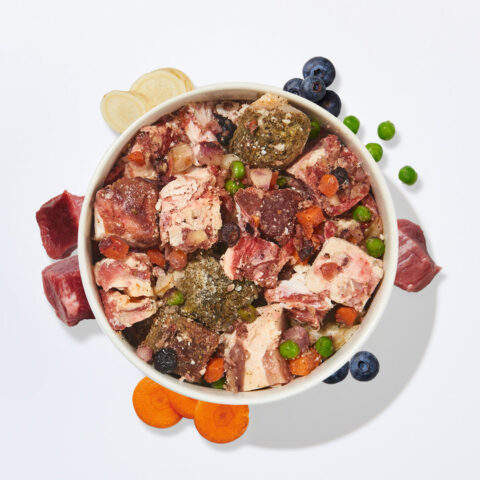 BARF Gourmet Plus Rind (800g) | haustierkost.de | Hochwertiges Rindfleisch-Menü | Ergänzungsfuttermittel für Hunde | Reich an Proteinen & Nährstoffen