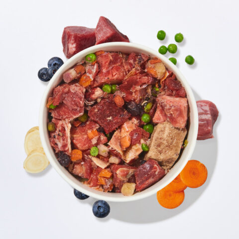 BARF Gourmet Plus Pferd (800g) | haustierkost.de | Hochwertiges Pferdefleisch-Menü | Ergänzungsfuttermittel für Hunde | Hypoallergen & nährstoffreich