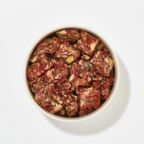 Pferdefleisch-Innereien Würfel (2kg) | haustierkost.de | Innereienmischung vom Pferd | Für Hunde mit Allergien | BARF-Futter tiefgefroren