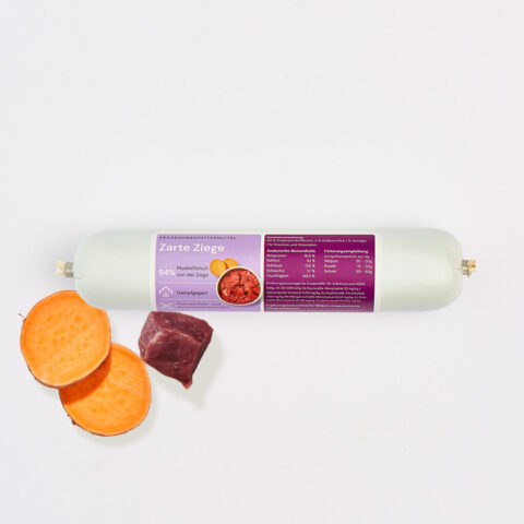 Trainingswurst Zarte Ziege, 400 g