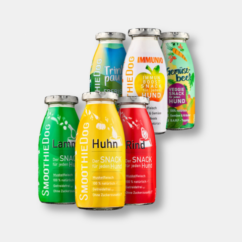 SmoothieDog Probierpaket, 6 x 250 ml