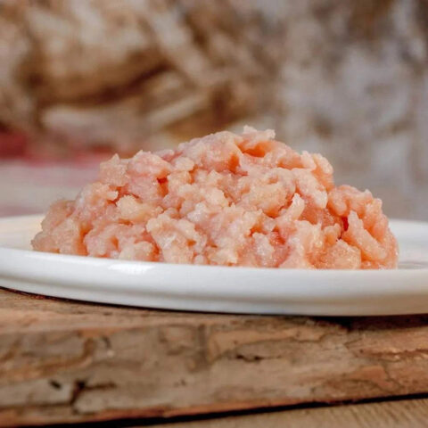 Hühnermuskelfleisch, gewolft 500 g Beutel