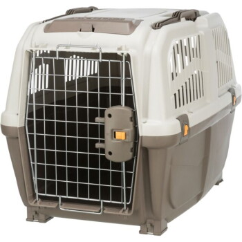 Trixie Friends on Tour Transportbox Skudo taupe/sand S-M (51 x 68 x 48 cm)