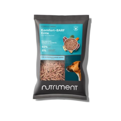 Komfort-BARF Menü Ente, Chicorée & Spinat 1000 g
