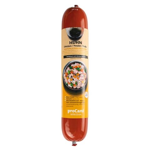 proCani selection „Huhn“ Menü (Kochwurst) proCani selection „Huhn“ Menü 400g (Kochwurst)