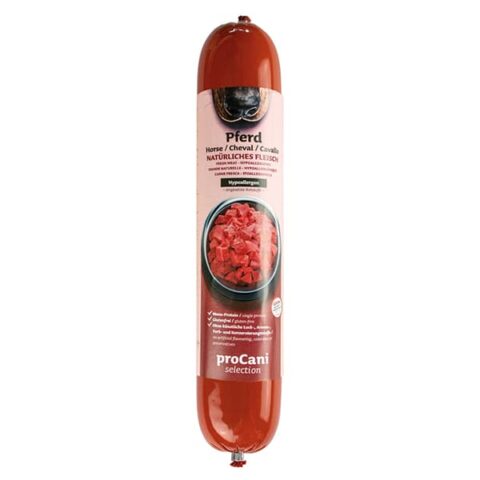 proCani selection „Pferd“ Hypoallergen (Kochwurst) proCani selection „Pferd“ Hypoallergen 400g (Kochwurst)