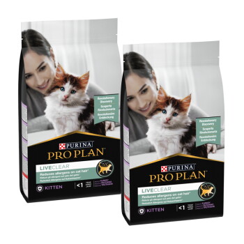 PRO PLAN Liveclear Kitten Truthahn 2×1,4 kg