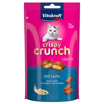 Vitakraft Crispy Crunch Lachs 8×60 g