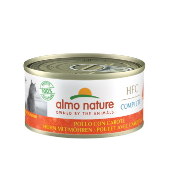 Almo nature Almo Complete HFC Huhn mit Möhren 48×70 g