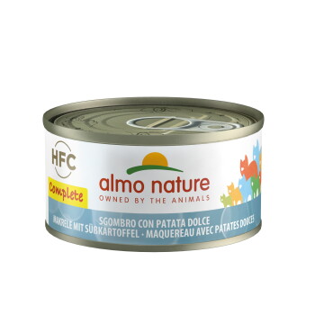 Almo nature Almo Complete HFC Makrele mit Süßkartoffel 24×70 g