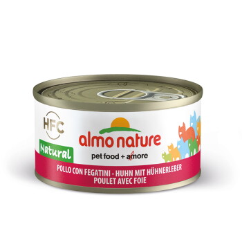 Almo nature HFC Natural Huhn und Leber 24×70 g