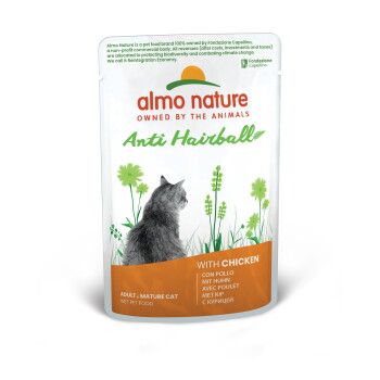 Almo nature Anti-Hairball 30×70 g Huhn