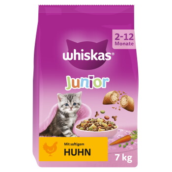 Whiskas Junior mit Huhn 7kg