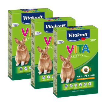 Vitakraft Vita Special Adult Zwergkaninchen 3×600 g