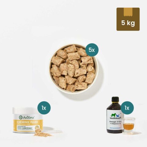 Haustierkost Einsteigerpaket für kleinste Hunde
