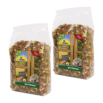JR Farm Igel-Schmaus 2×500 g
