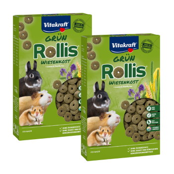 Vitakraft Grün-Rollis für Nager 2×500 g