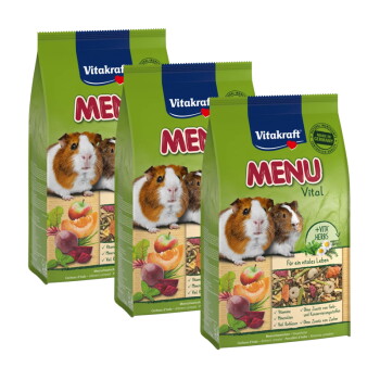 Vitakraft MENU Vital Meerschweinchen 3×1 kg
