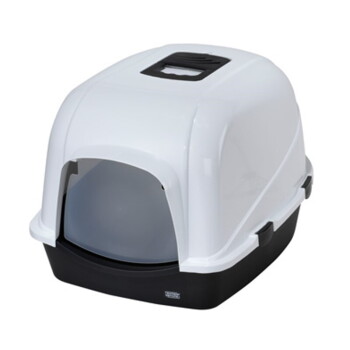 ebi Katzentoilettenhaus Eco Jumbo schwarz