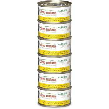 Almo Nature HFC Megapack Hühnerschenkel 6x70g