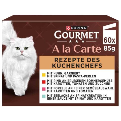 GOURMET à la Carte 4x85g Raffinessen des Küchenchefs